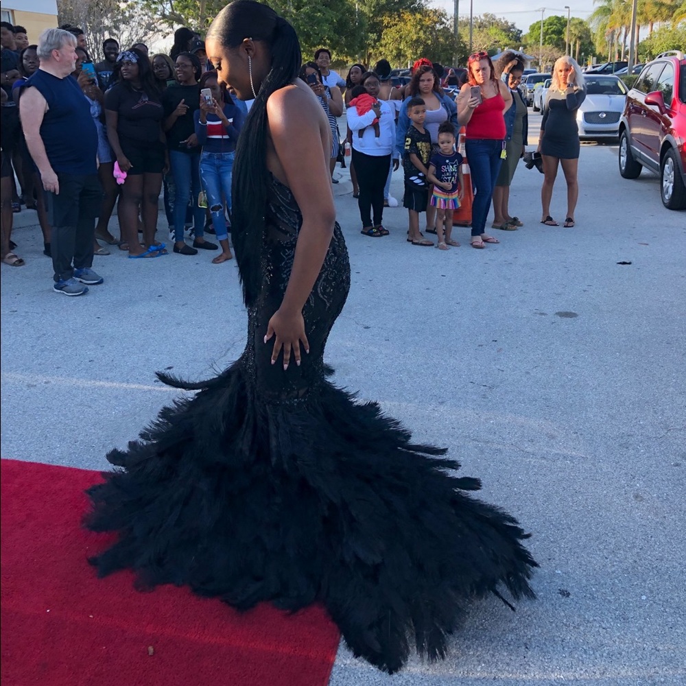 Prom dress black